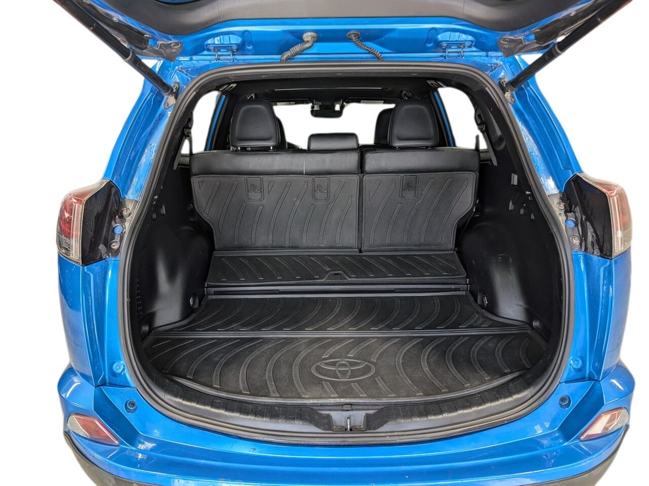 Toyota RAV4 Hybride SE/SIÈGES CHAUFFANTS/VOLANT CHAUFFANT/TOIT OUVRANT/AC/BLUETOOTH/CAMERA DE RECUL 2017 Bleu orage électrique Sherbrooke - photo #23