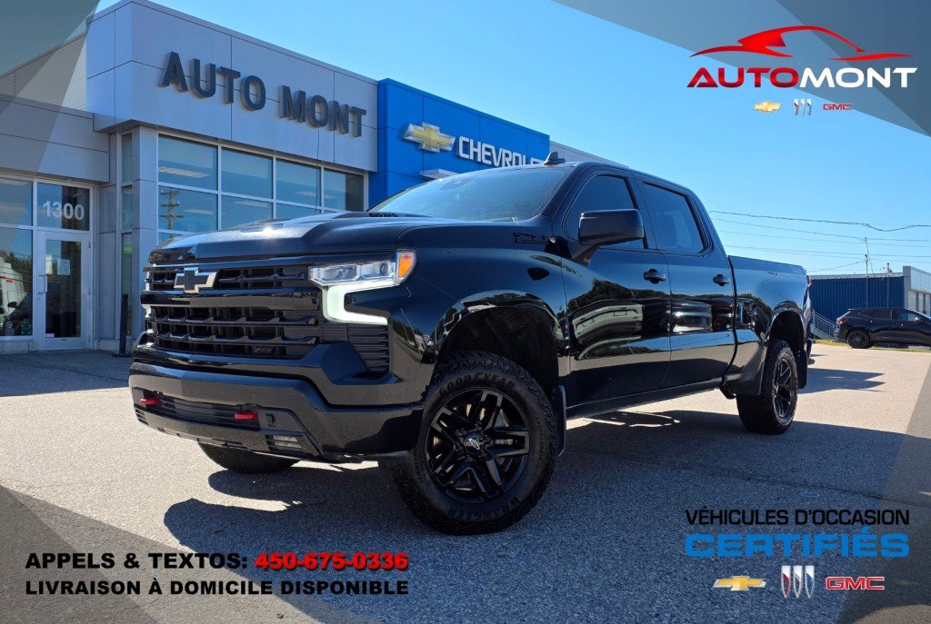 CHEVROLET Silverado 1500 LT TrailBoss Duramax 2024 Noir Mont-Laurier - photo #0