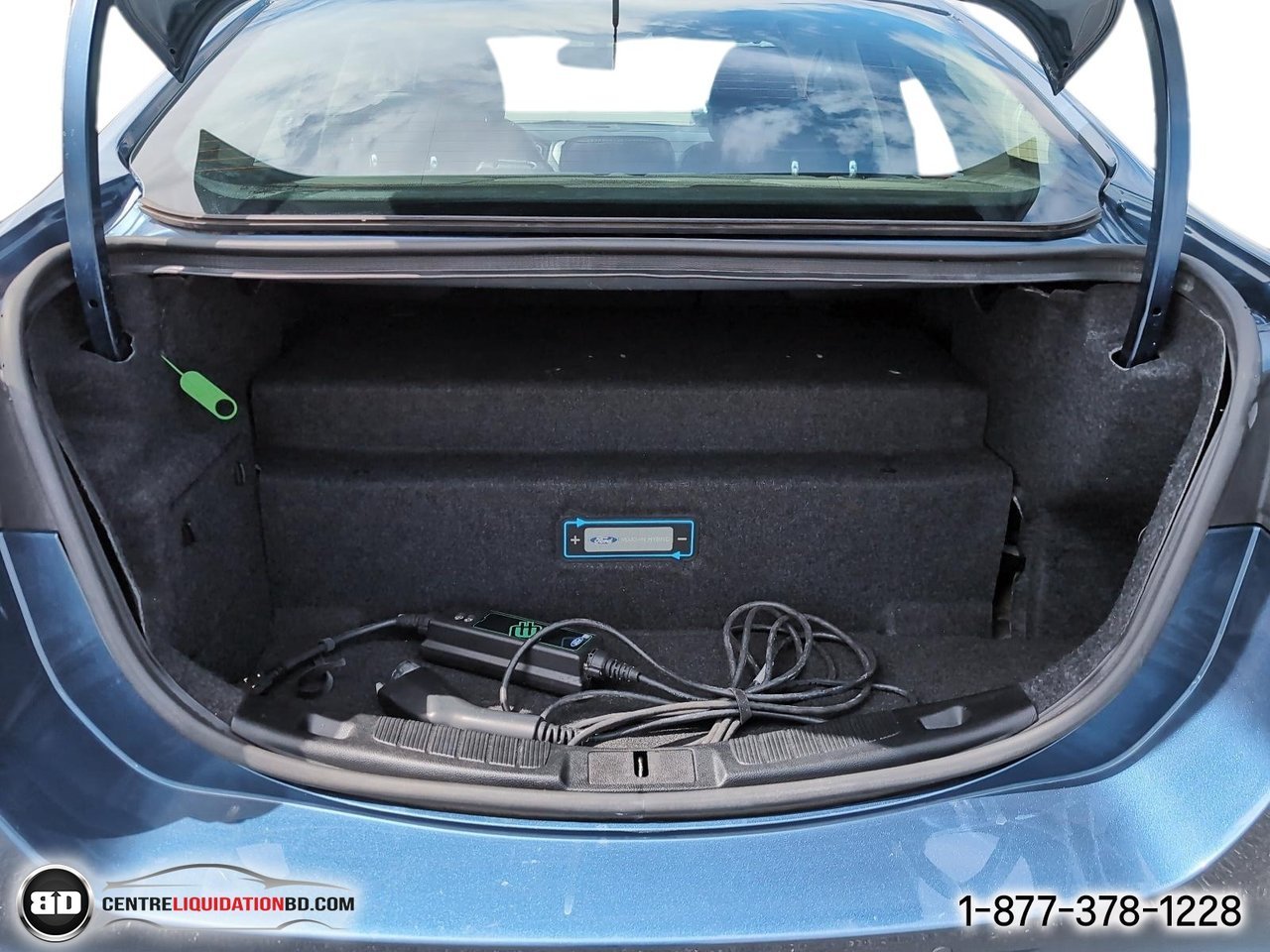 2018 Ford Fusion Energi SE ENERGI | A8539 Blue Granby - photo #10