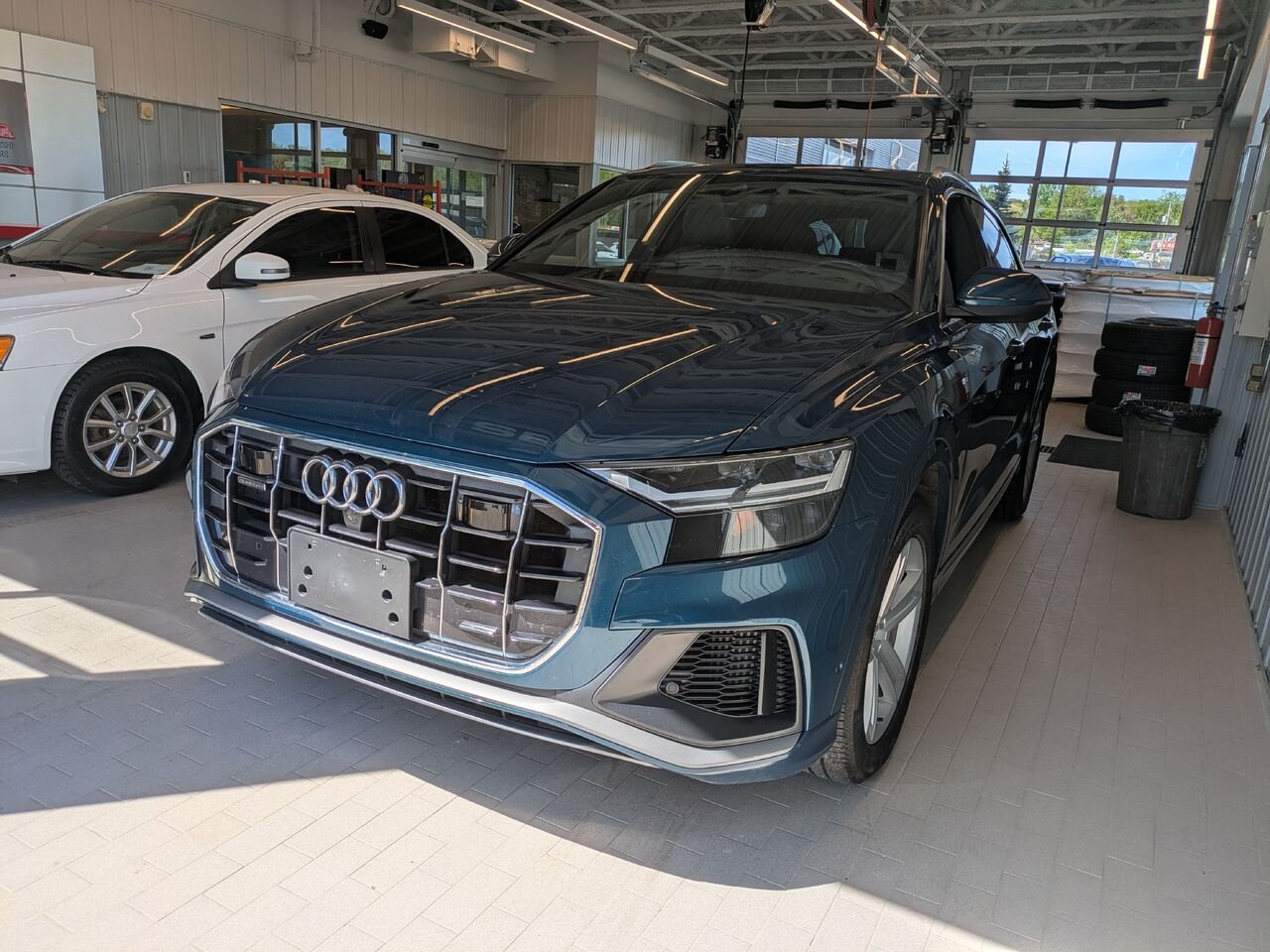 2021 Audi Q8 Blue Gatineau - photo #1