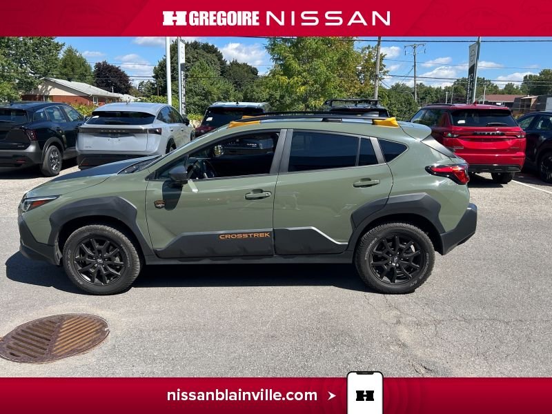 Subaru Crosstrek BA6398 | Wilderness AWD 1 PROPRIO 0 ACCIDENT VÉHICULE RARE 2024 Vert Laval - photo #10