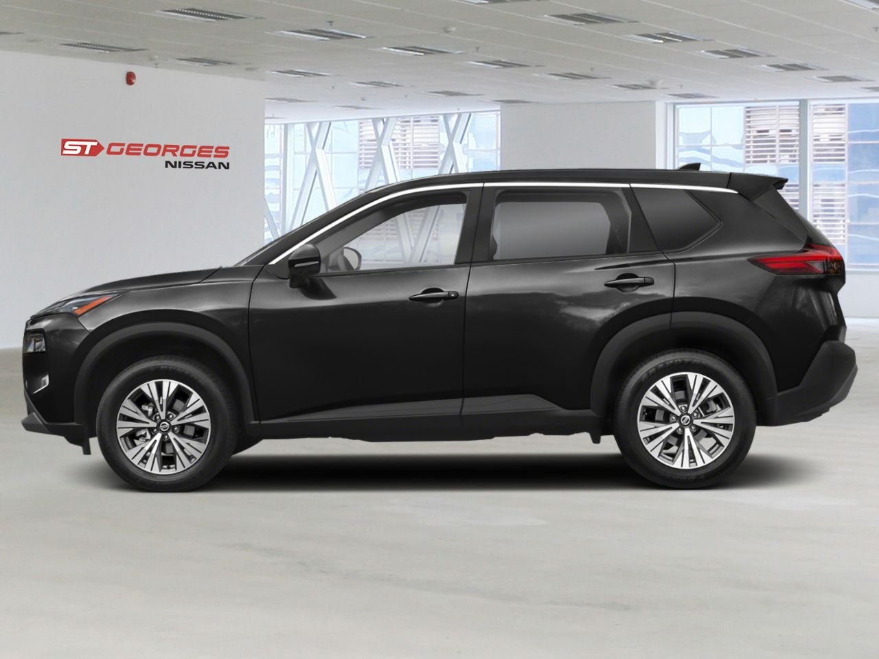 2021 Nissan Rogue Black Saint-Georges - photo #2