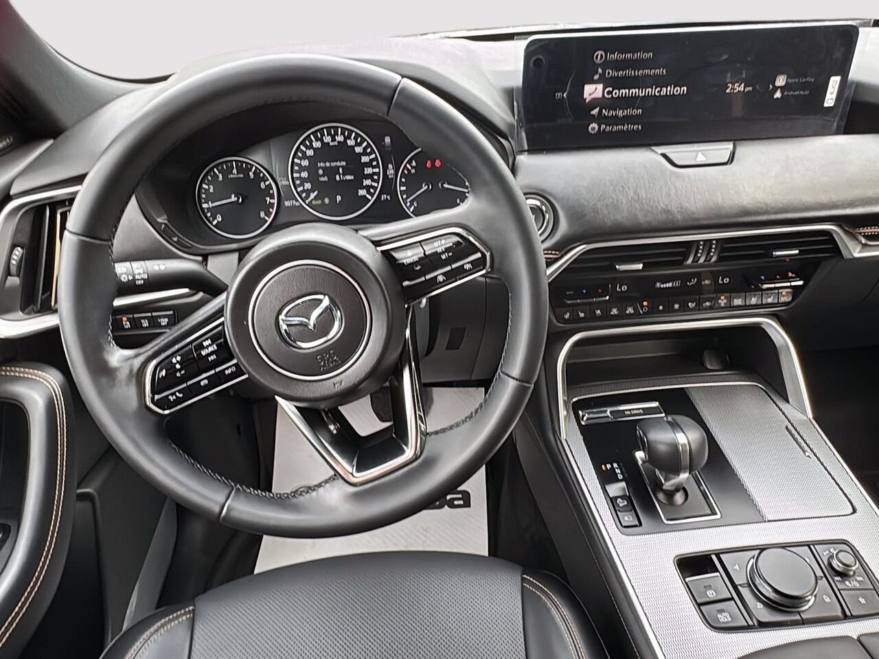 Mazda CX-90 hybride léger 2025 Gris Rouyn-Noranda - photo #11