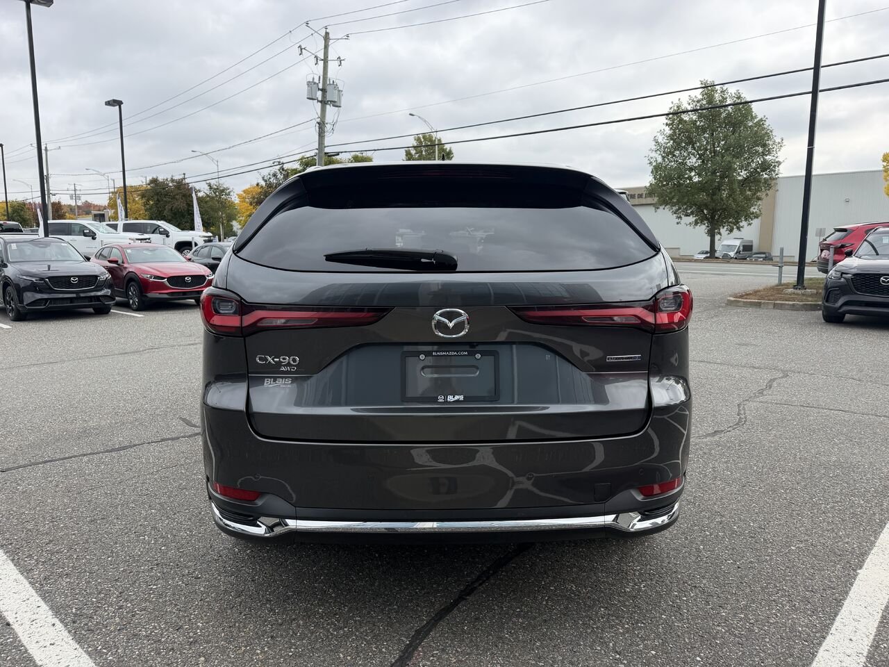 2025 MAZDA CX-90 PHEV Machine Grey Metallic Ste-Marie - photo #5