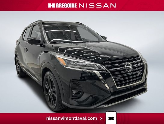 2021 Nissan Kicks SR CARPLAY CUIR CAMERA A PARTIR DE 2.99% Black