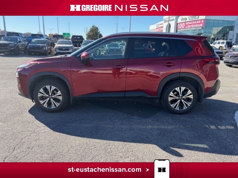 2021 Nissan Rogue Red Saint-Eustache - photo #5