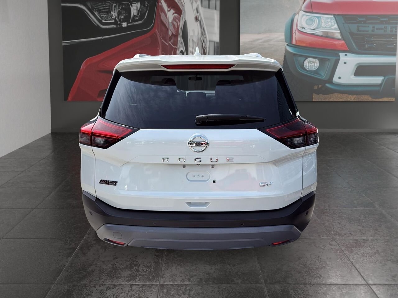 2021 Nissan Rogue SV TA White Saint-Hyacinthe - photo #2