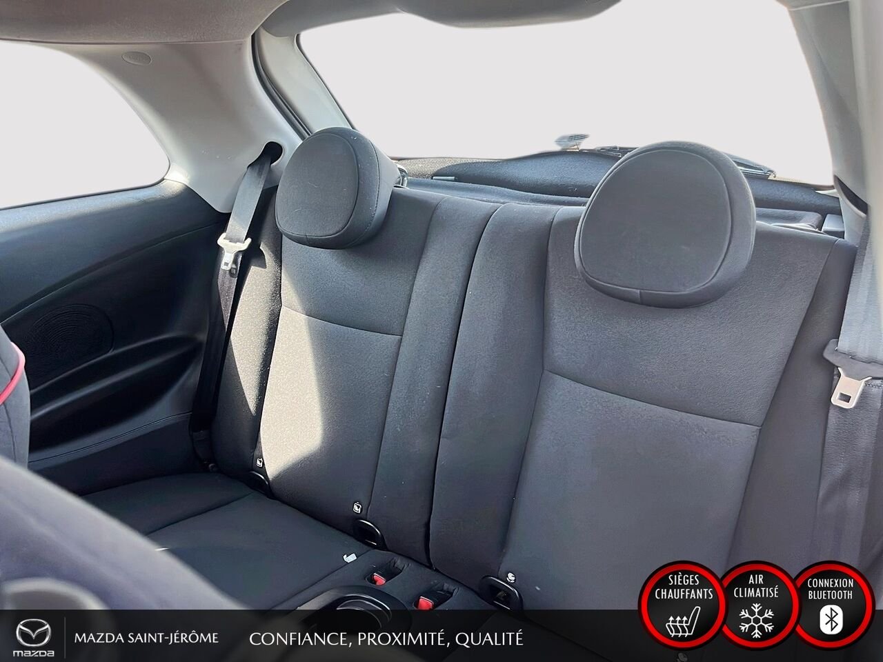 2024 FIAT 500e Édition (RED) | 100 % ÉLECTRIQUE | NAVIGATION | CAMÉRA DE RECUL | CARFAX VIERGE White Saint-Jérôme - photo #21
