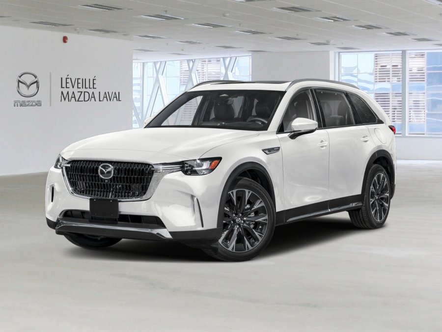 MAZDA CX-90 hybride rechargeable 2026 2026 Blanc rhodium métallisé