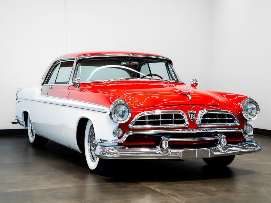 Chrysler New Yorker 1955 1955 Rouge