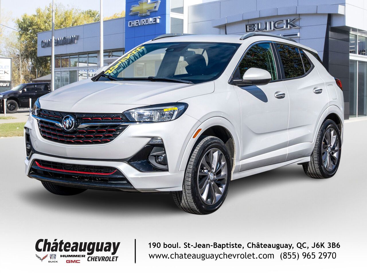 White 2021 Buick Encore GX SUV / Crossover All-Wheel Drive Automatic
