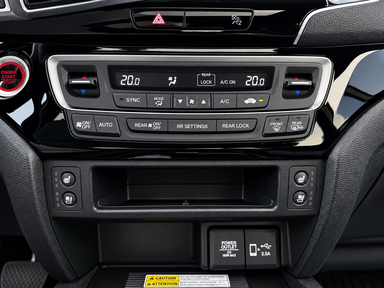 Honda Passport JAMAIS ACCIENTÉ / AWD (4X4) / APPLE CARPLAY ET ANDROID AUTO 2023 Noir Châteauguay - photo #11