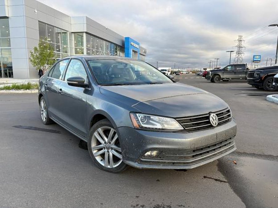 2015 Volkswagen Jetta Sedan TDI Comfortline 2.0T 6-Speed Manual | Leather Heated Seats Grey