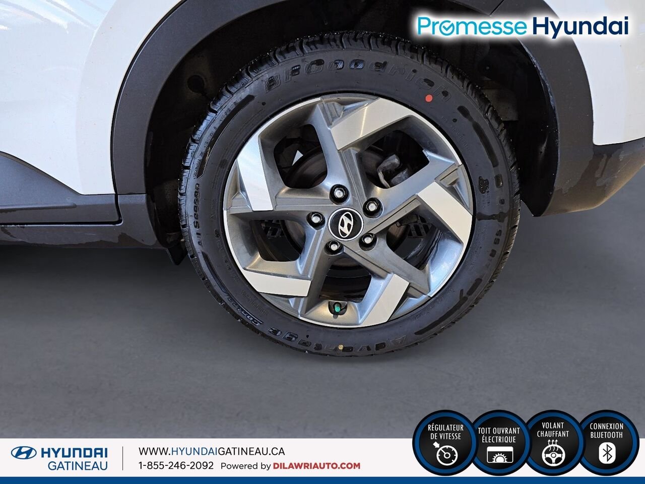 Hyundai Venue Ultimate IVT *** carfax clean , toute equiper , certifier*** 2022 Blanc Ottawa & Gatineau - photo #6