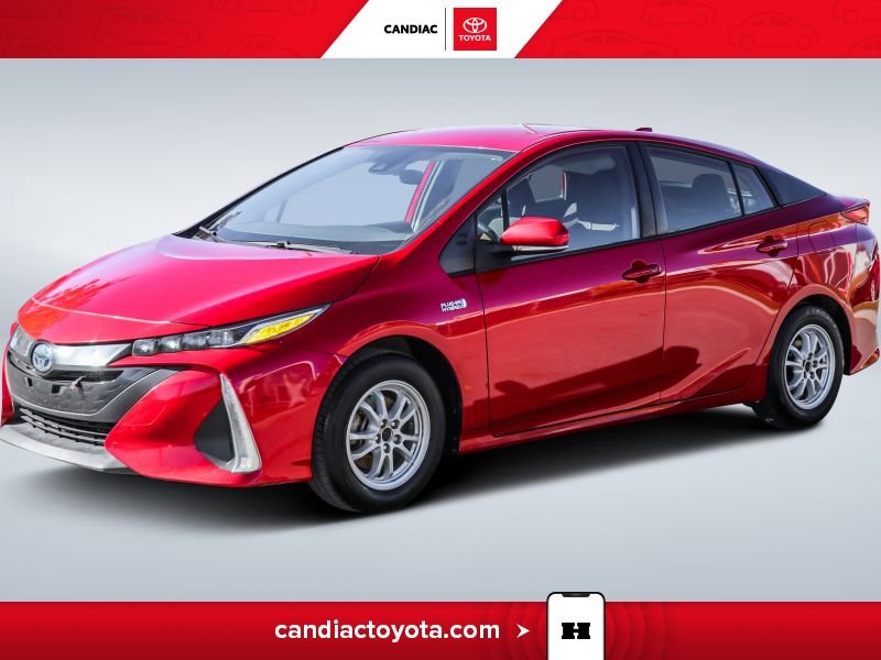 2022 Toyota Prius Red Laval - photo #2