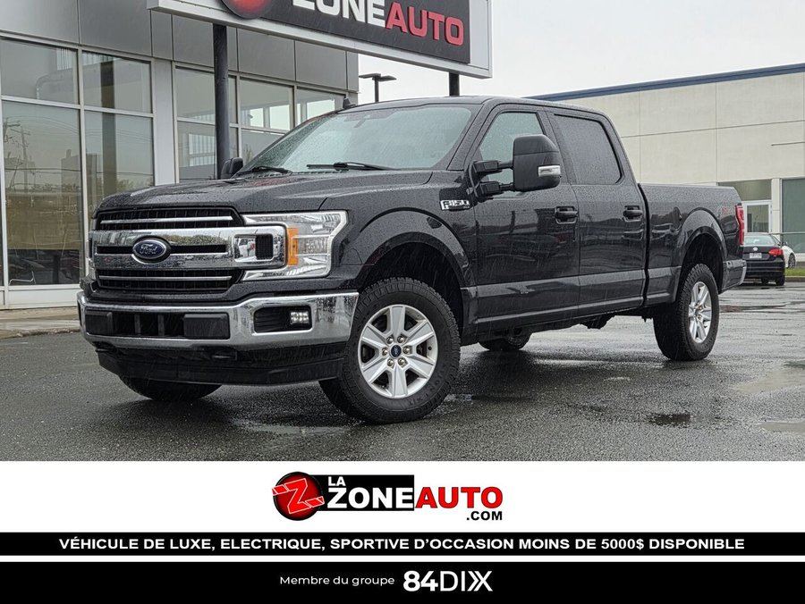 Ford F-150 XLT V8 MOTEUR V8 5L + 6 PASSAGERS 2019 Noir