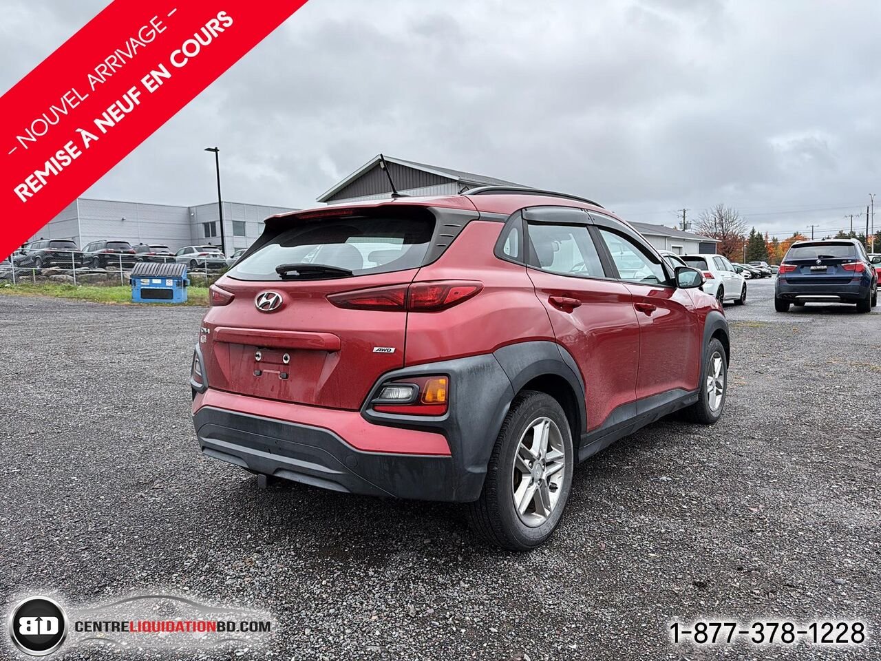 Hyundai Kona ESSENTIEL TI | BD0451 2019 Rouge Granby - photo #7