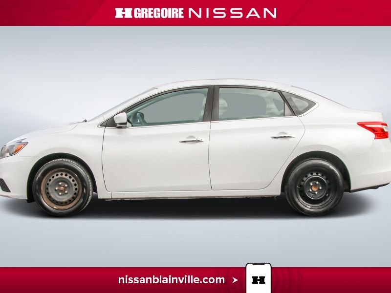 Nissan Sentra BR5472 | SV AUTO A/C GR ELECTRIQUE CAM RECUL BANC CHAUFFANT 2017 Blanc Laval - photo #4