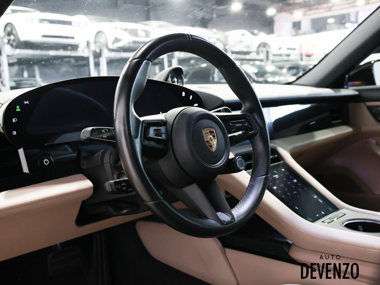 Porsche Taycan 2023 Noir Saint-Eustache - photo #12
