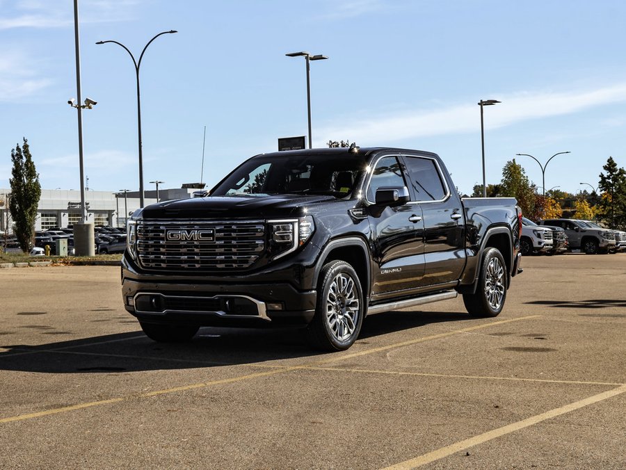 2025 GMC Sierra 1500 Denali Ultimate 3.0L | Sunroof Black