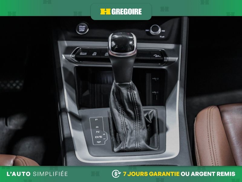 Audi Q3 821606 | Komfort AWD AUTO AC CUIR TOIT MAGS CAM RECULE 2019 Noir Laval - photo #20