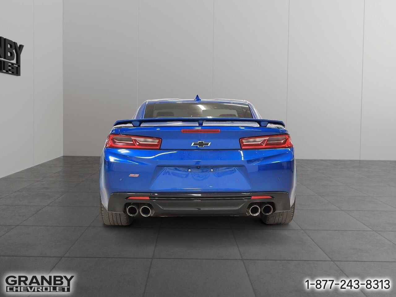 2018 Chevrolet Camaro Coupé 2 portes 2SS | G3721A Blue Granby - photo #6