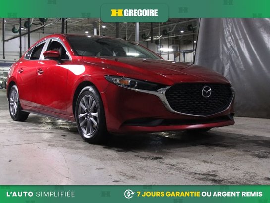 2022 Mazda 3 GS AWD AUTO A/C MAGS NAV CAM RECUL BLUETOOTH Red