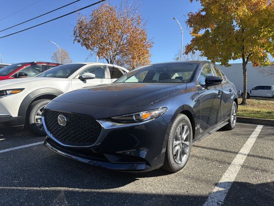 2026 MAZDA Mazda3 MAZDA3 GX Deep Crystal Blue Mica