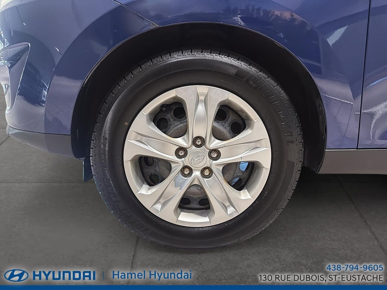 2012 Hyundai Tucson Blue Saint-Eustache - photo #5