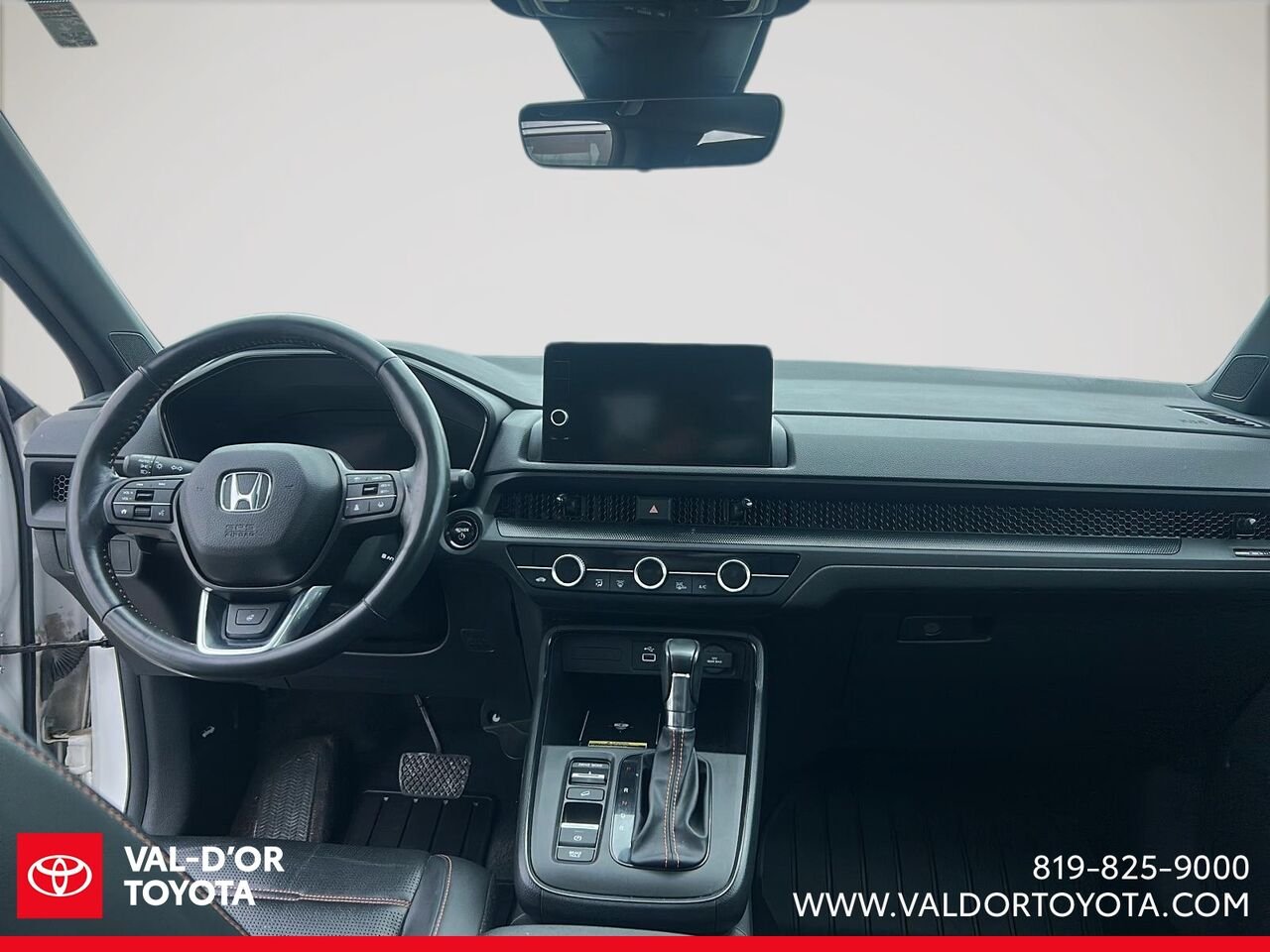 Honda CR-V hybride EX-L Traction Intégrale 2024 Blanc Val-d'Or - photo #9