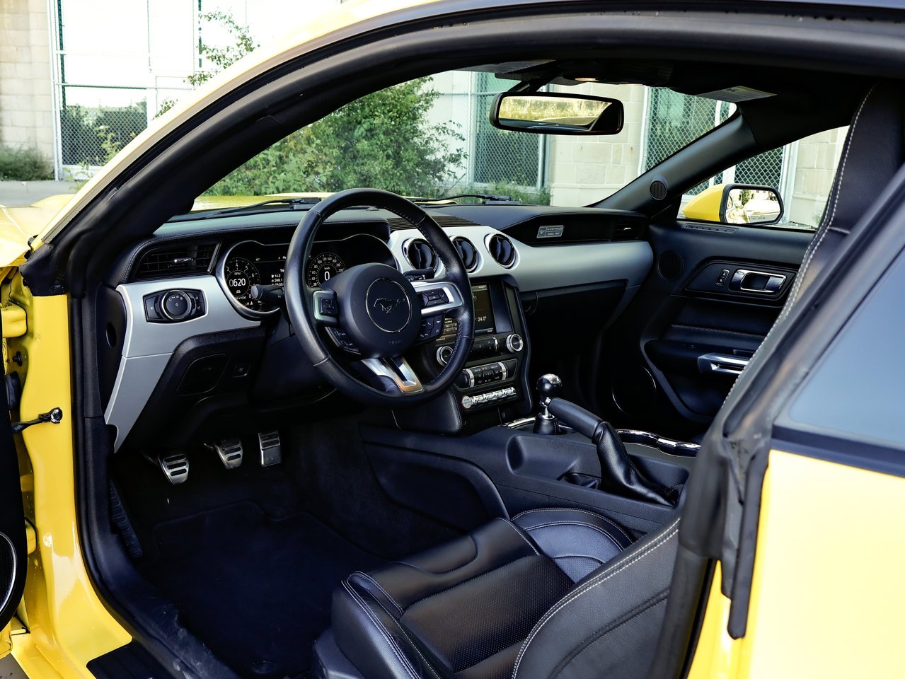 2015 Ford Mustang 2dr Fastback GT Premium Yellow Sherwood Park - photo #15