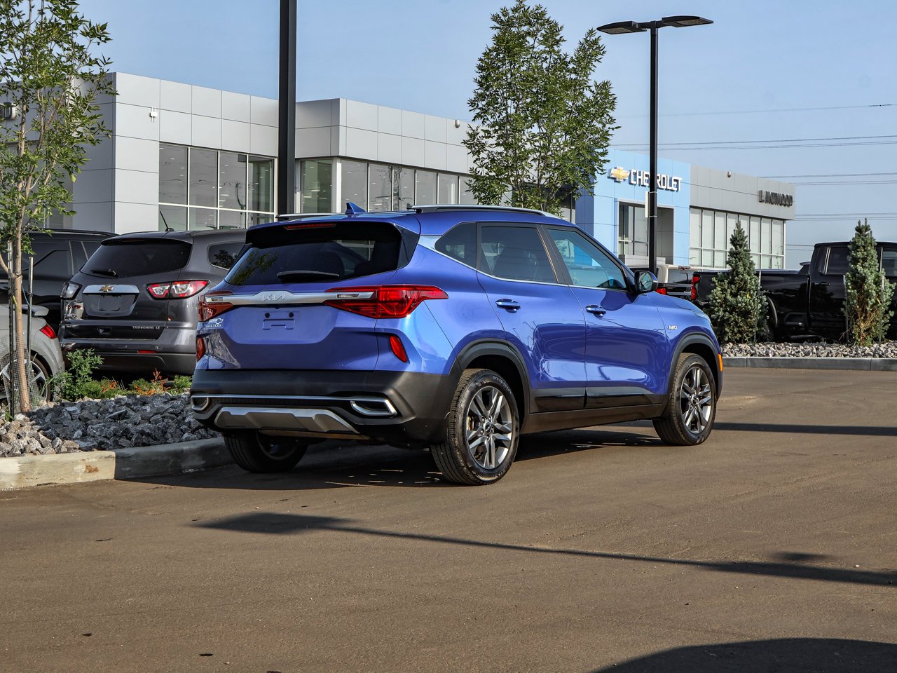 2023 Kia Seltos EX AWD Blue Sherwood Park - photo #7