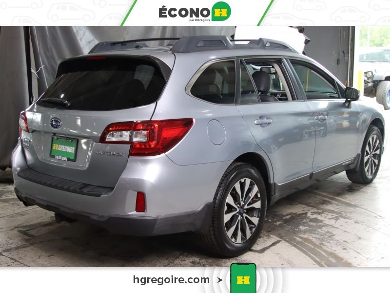 Subaru Outback 822754 | 2.5i w/Limited Pkg AWD CUIR TOIT BLUETOOTH CAMÉRA 2015 Argent Laval - photo #6