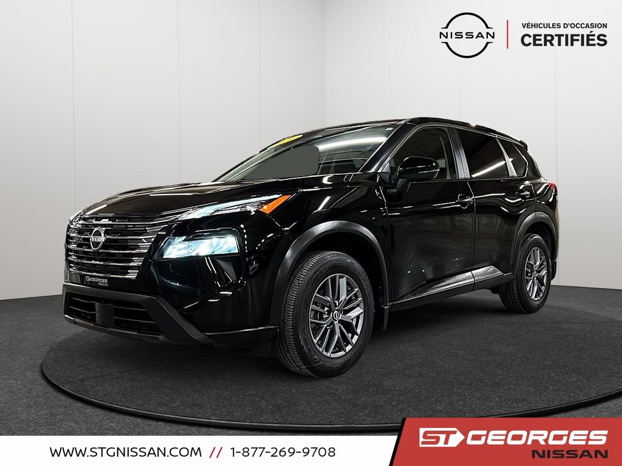 Nissan Rogue 2024 Noir Saint-Georges - photo #0