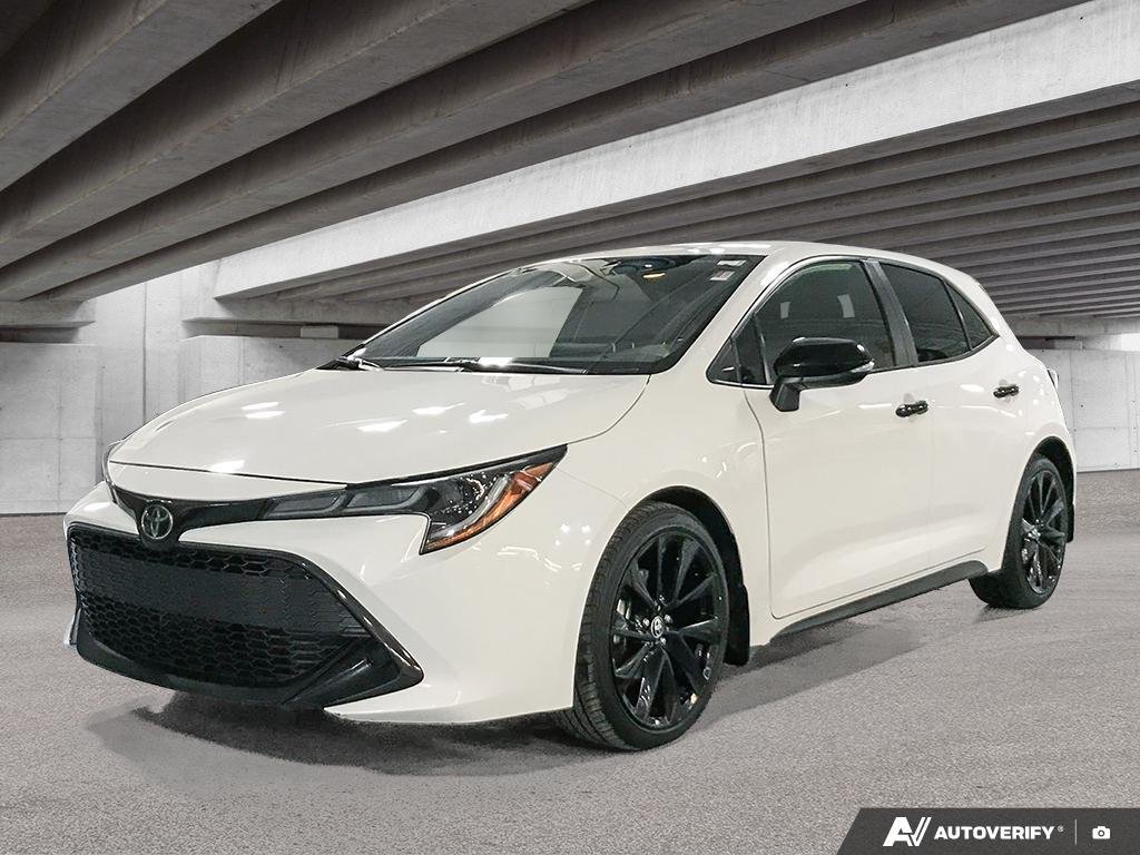 2020 Toyota Corolla Hatchback 2602172B | CVT White Edmonton - photo #0