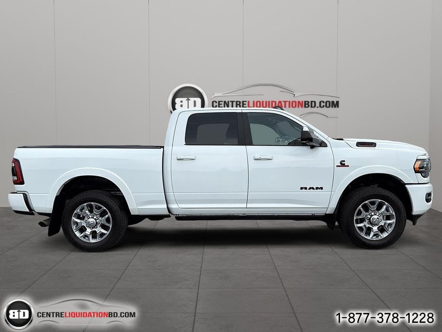 2022 Ram 2500 Limited cabine d'équipe 4x4 caisse de 6,4 pi White