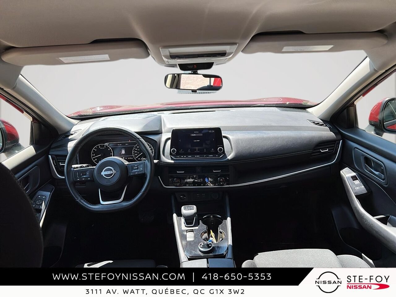 2024 Nissan ROGUE S TRACTION INTEGRALE Red Ste-Foy - photo #9