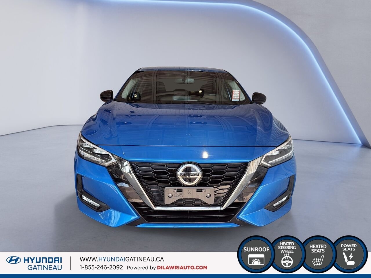 2021 Nissan Sentra Blue Gatineau - photo #1