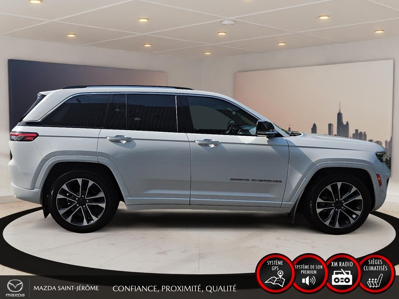 Jeep Grand Cherokee 2023 Blanc Ste-Agathe des Monts - photo #4