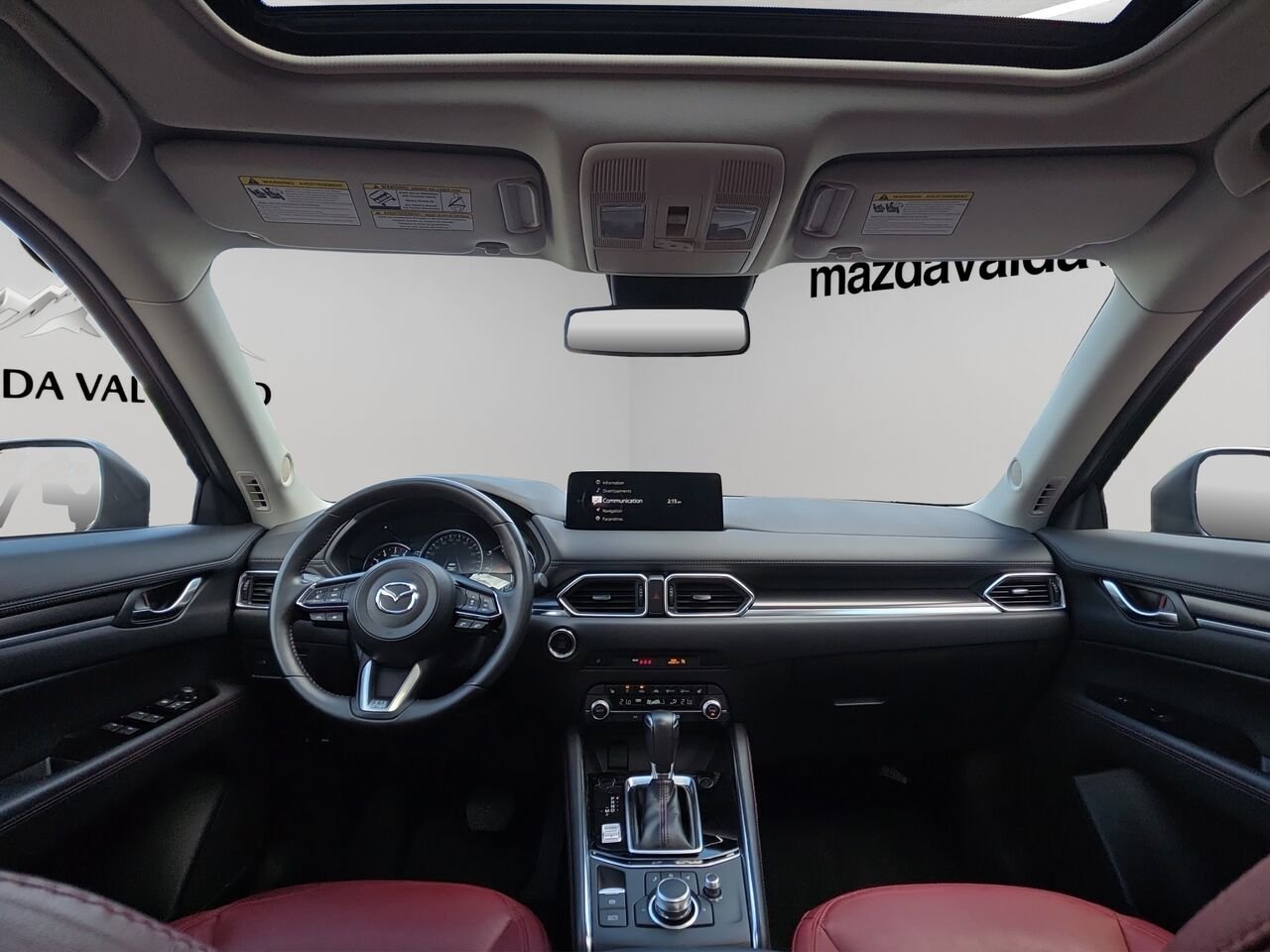 2023 Mazda CX-5 Édition Kuro TI, sièges en cuir, Toit ouvrant, Volant chauffant Black Val-David - photo #8