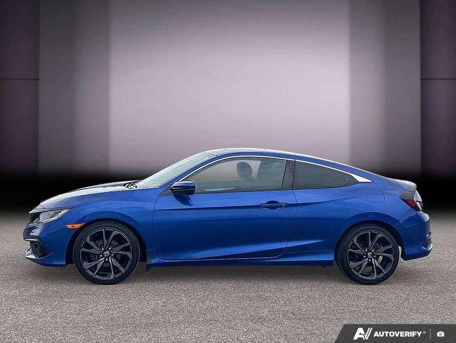 Honda Civic Coupe SPORT | mags | bluetooth 2019 Bleu