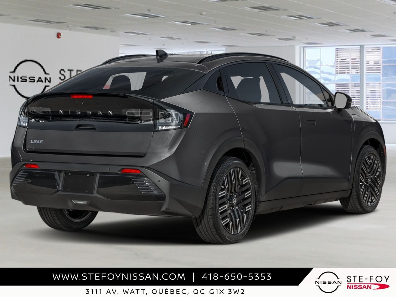 2027 NISSAN LEAF PLATINUM+ Black Ste-Foy - photo #2