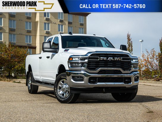 2025 Ram 2500 Tradesman 6.4L Longbox | Remote Start White