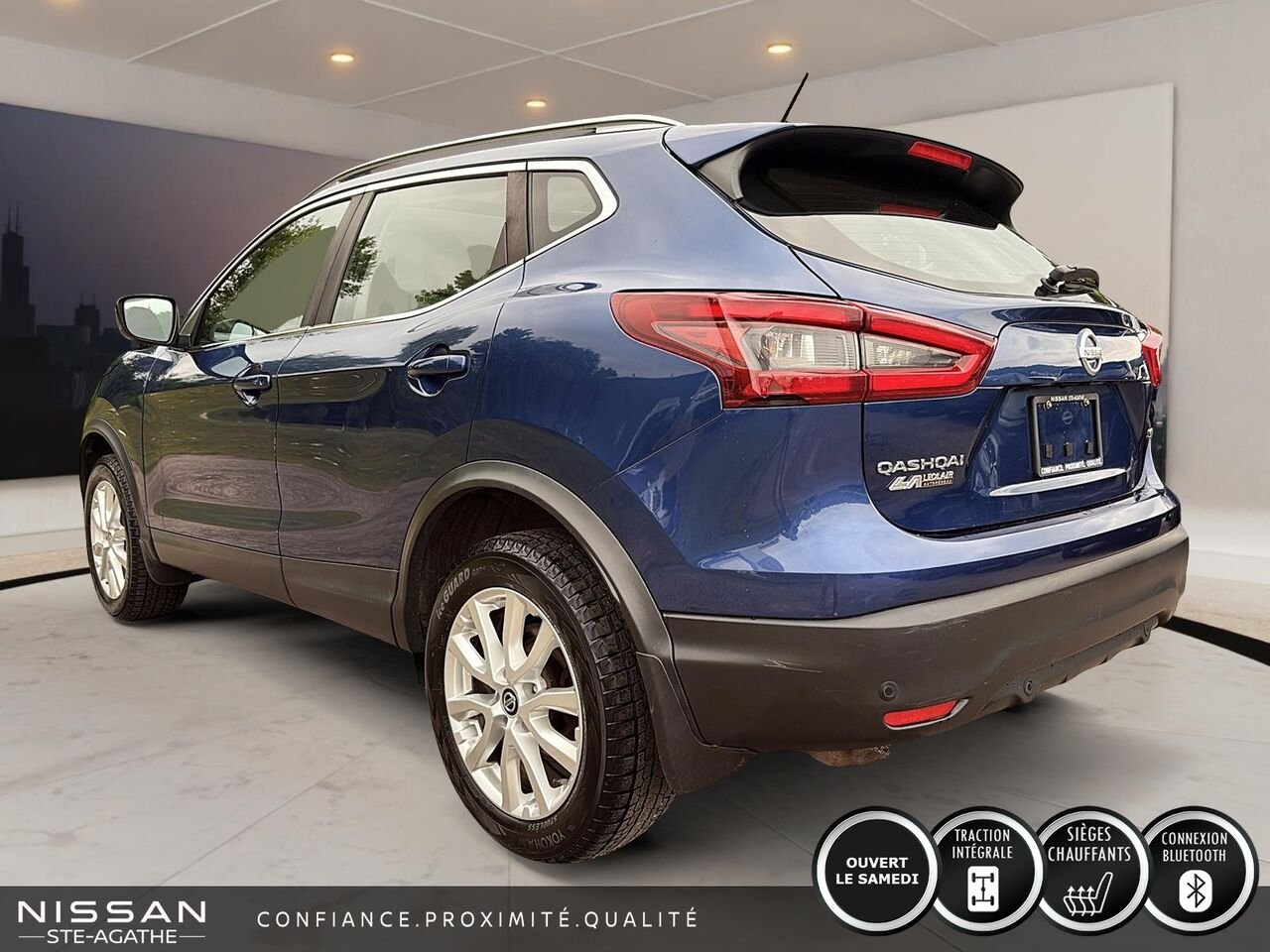 Nissan Qashqai 2021 Bleu Ste-Agathe des Monts - photo #4