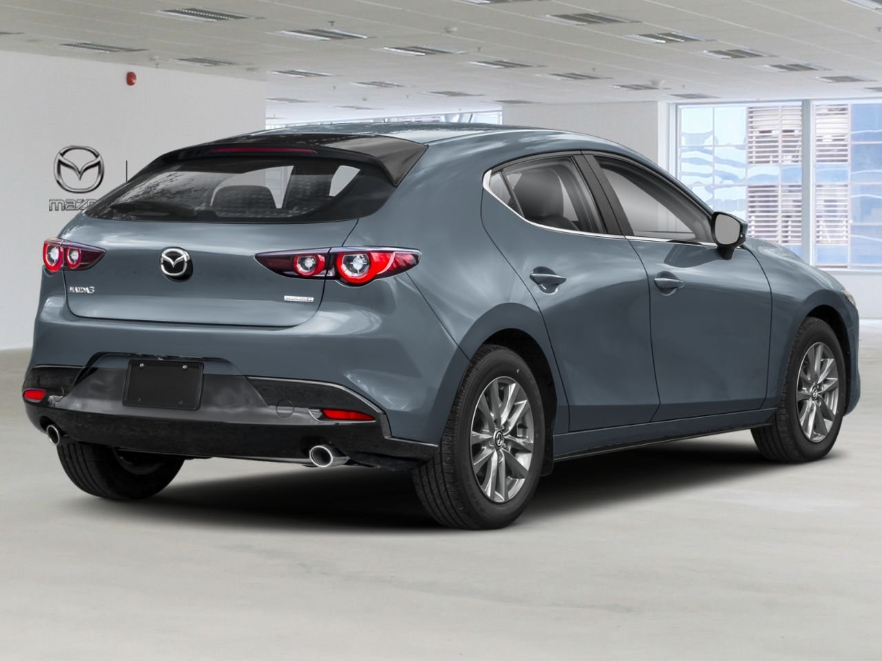 2026 MAZDA Mazda3 Sport GS TI i-ACTIV BA Polymetal Grey Metallic Gatineau - photo #2