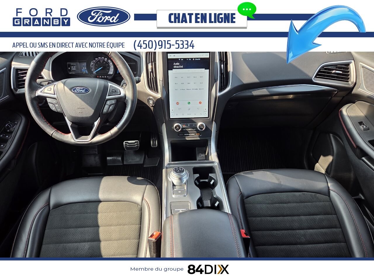 Ford Edge 2024 Blanc Granby - photo #8