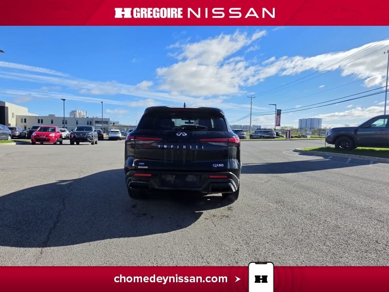 2024 Infiniti QX60 Black Blainville - photo #8