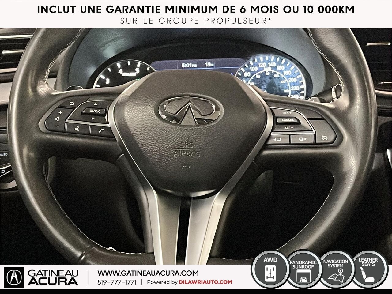 INFINITI QX50 Sensoriel AWD 2020 Rouge Gatineau - photo #8
