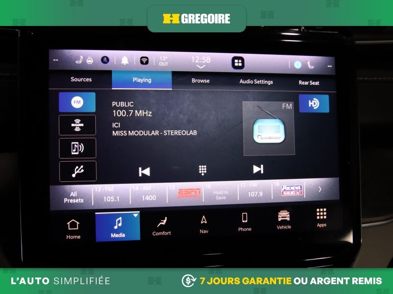 2023 Jeep Grand Cherokee Black Blainville - photo #11