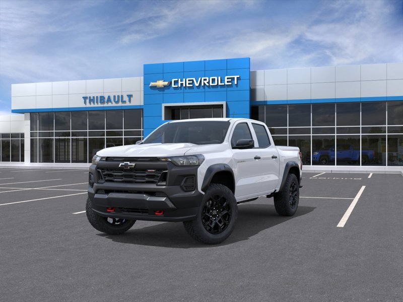CHEVROLET COLORADO Trail Boss cabine multiplace 4RM 2026 Blanc Sherbrooke - photo #7